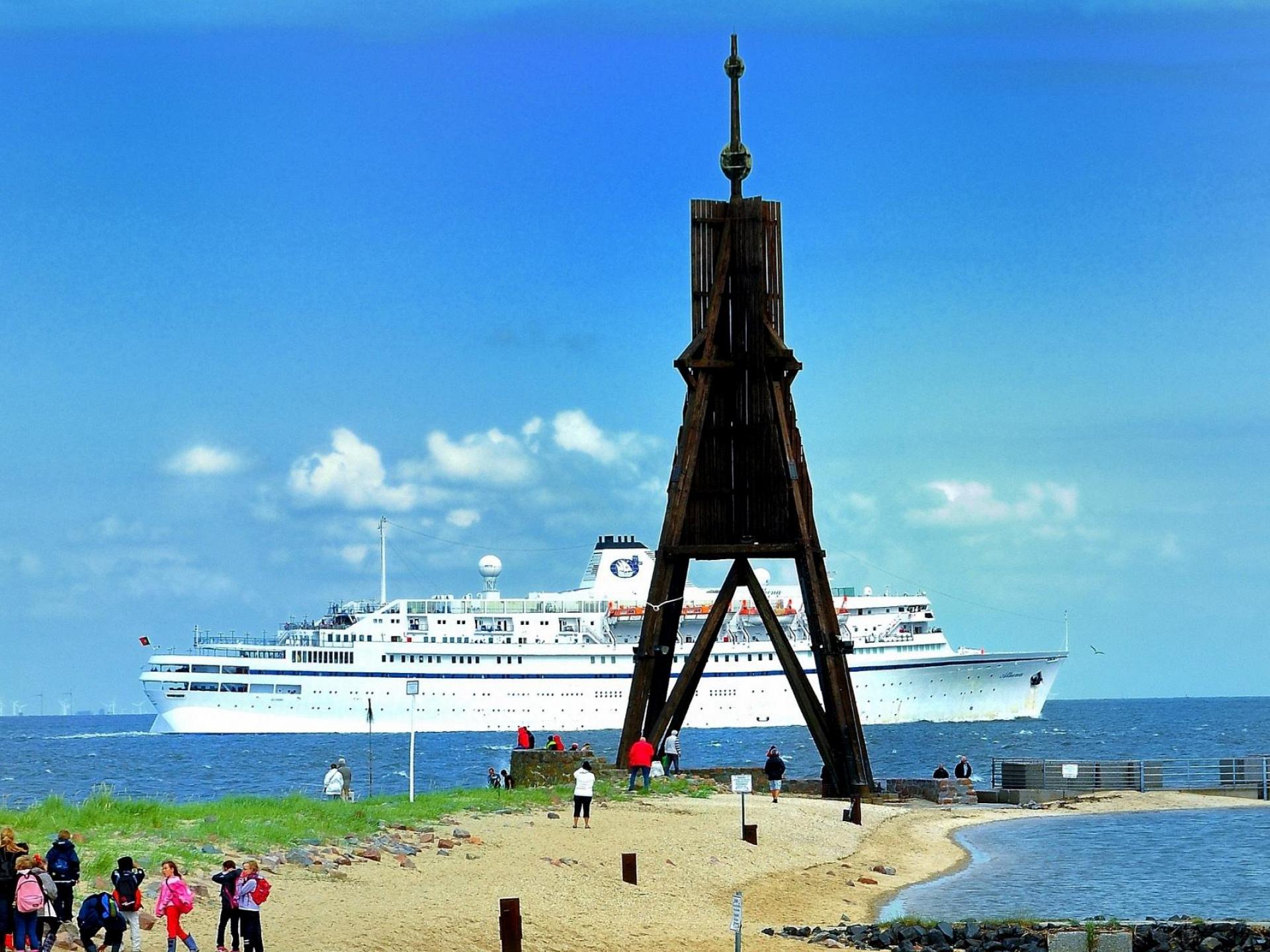 Ausflugsziel Kugelbake