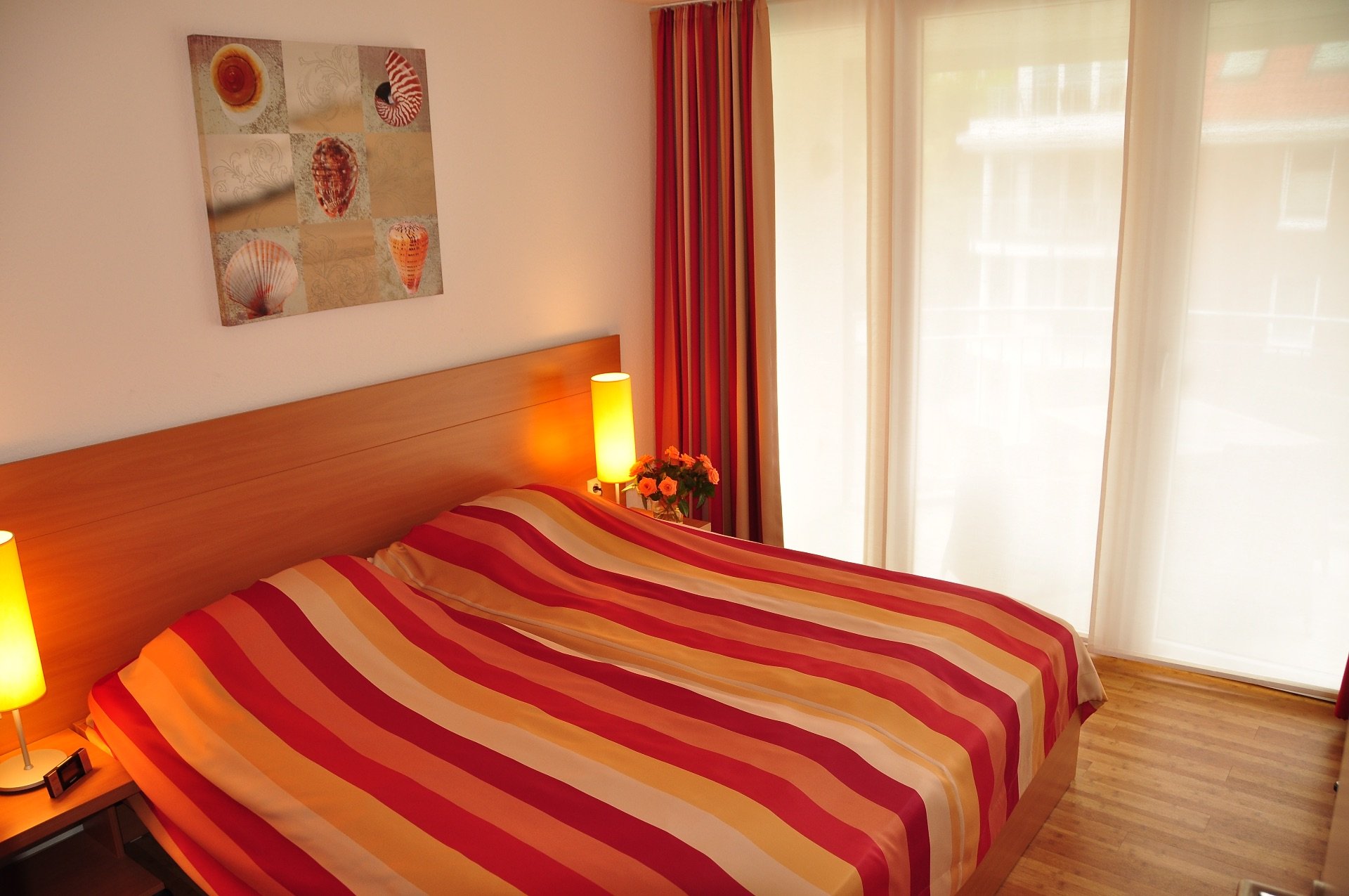 Schlafzimmer mit 3. Bett