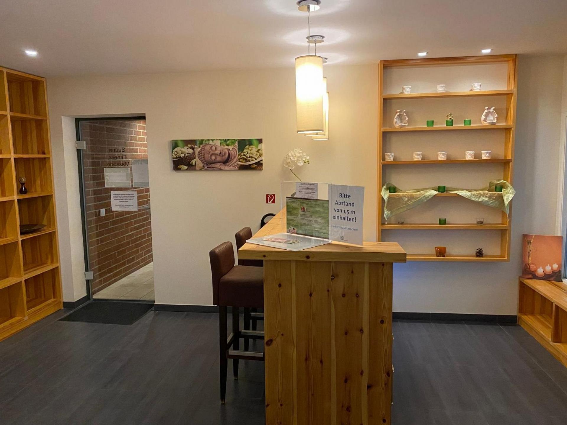 Eingang Wellnessbereich