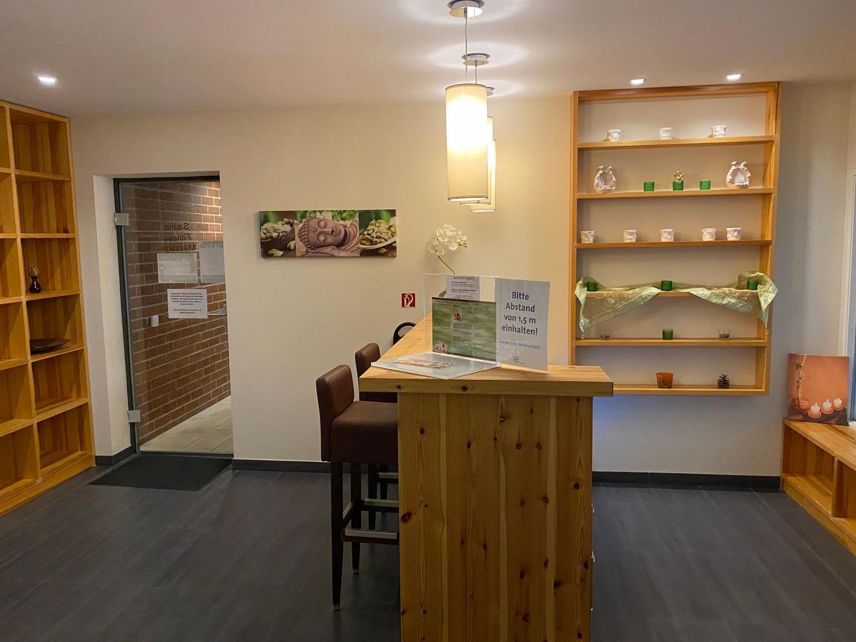 Eingang Wellnessbereich