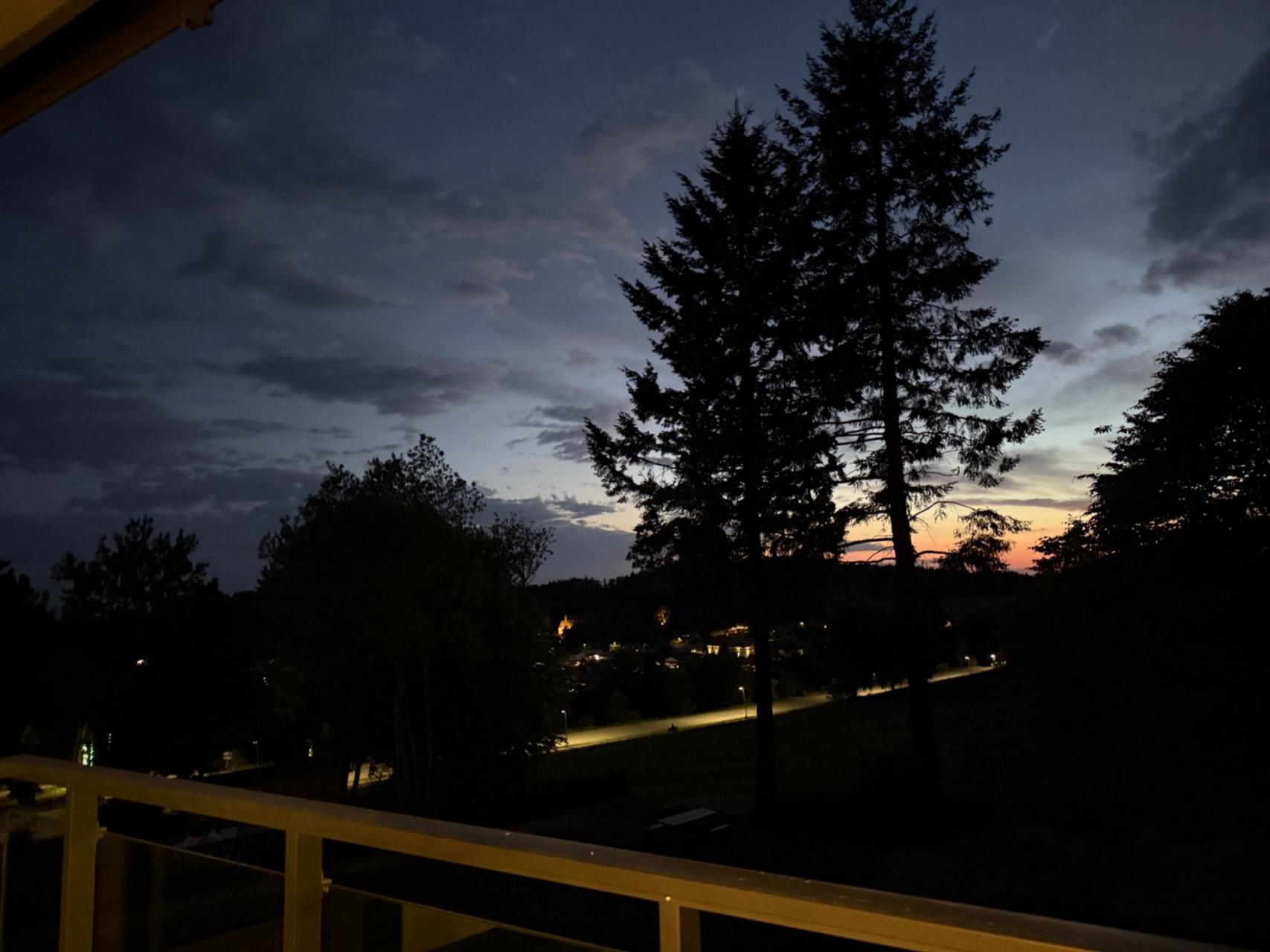 Ausblick Balkon