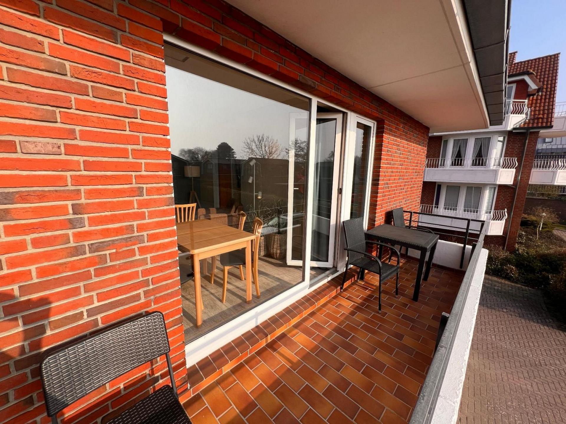 Ferienwohnung NW 23  mit Balkon zur S&uuml;dseite Foto 6