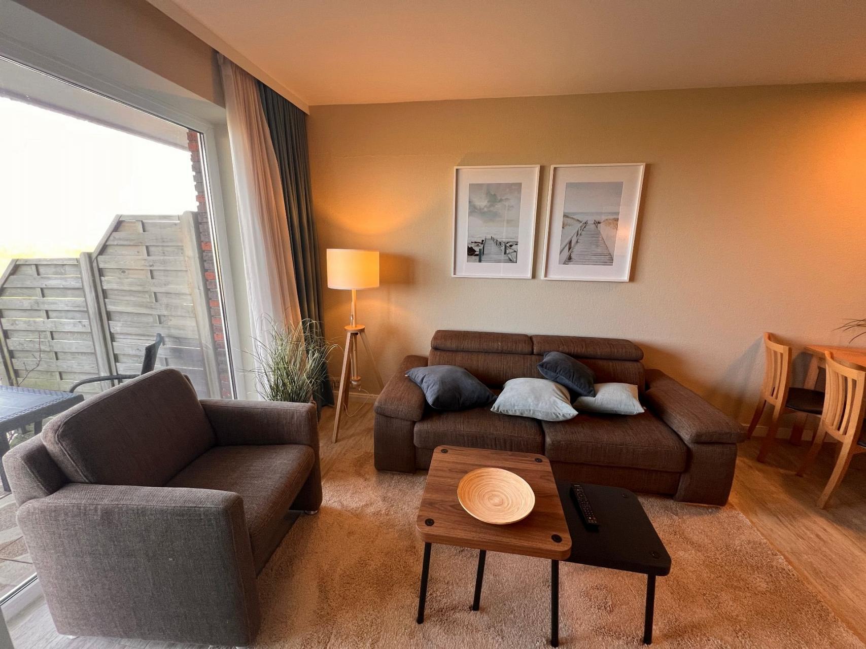 Ferienwohnung NW 24 Terasse mit Meerblick Foto 8