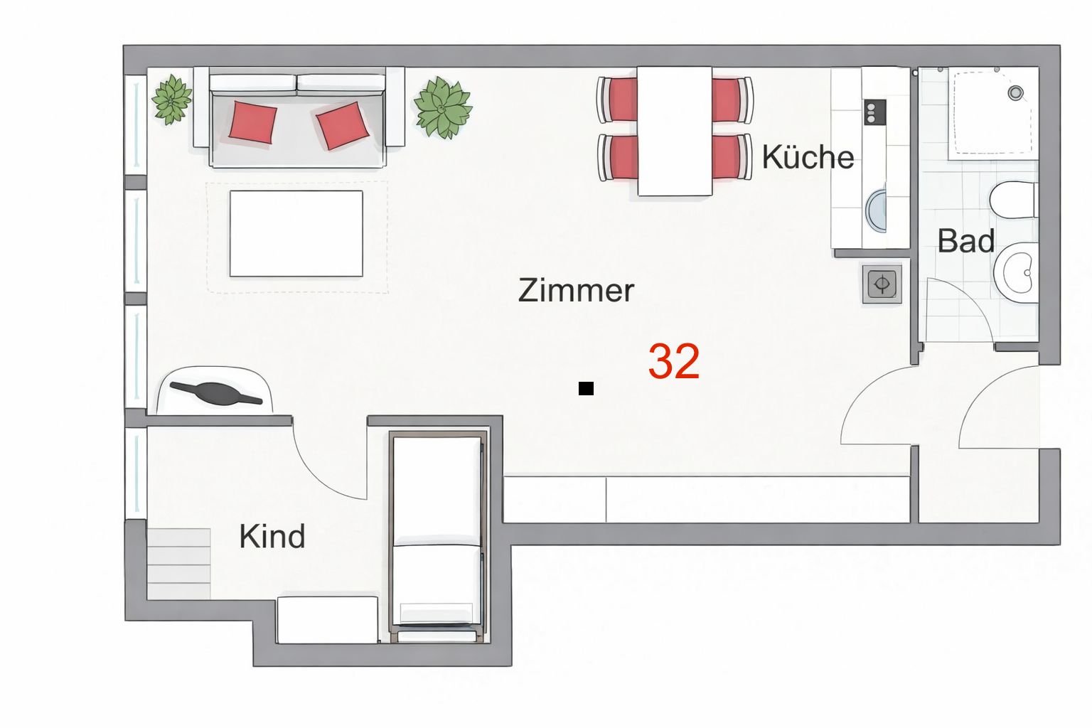 Charmante Ferienwohnung NW 32 in Cuxhaven-Duhnen Urlaub an der Nordsee mit Meerblick Foto 10