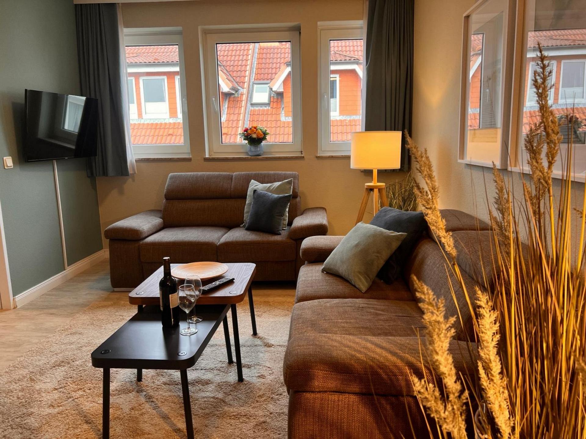 Charmante Ferienwohnung NW 32 in Cuxhaven-Duhnen Urlaub an der Nordsee mit Meerblick