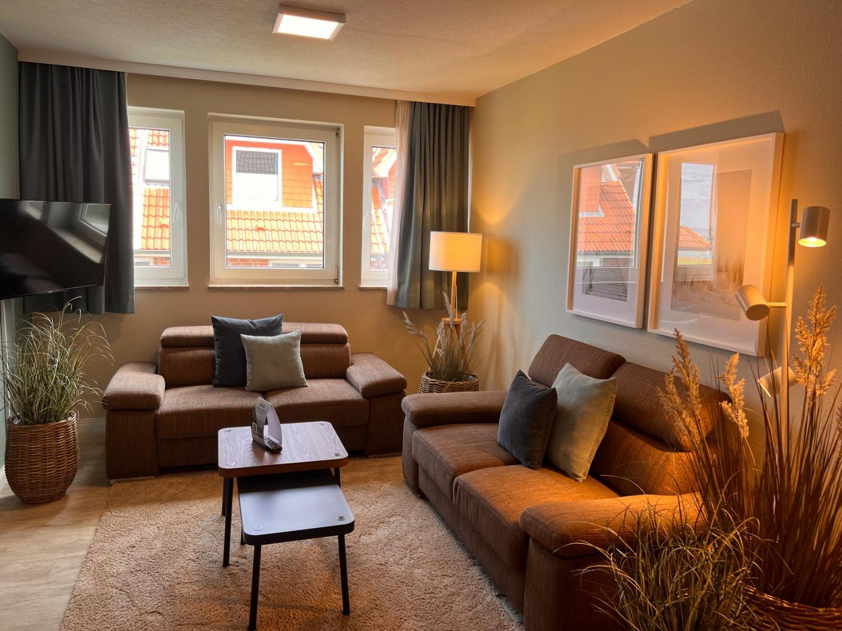 Charmante Ferienwohnung NW 32 in Cuxhaven-Duhnen Urlaub an der Nordsee mit Meerblick Foto 2