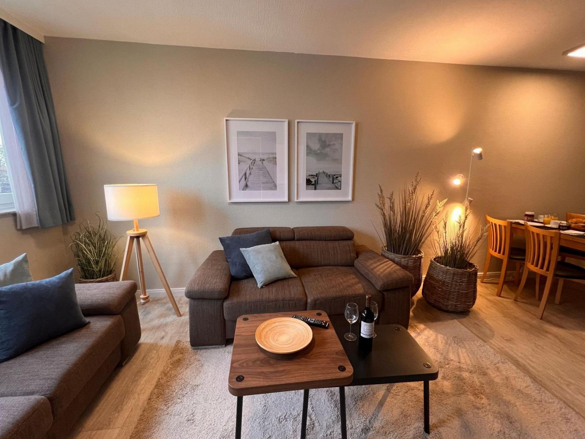 Charmante Ferienwohnung NW 32 in Cuxhaven-Duhnen Urlaub an der Nordsee mit Meerblick Foto 4
