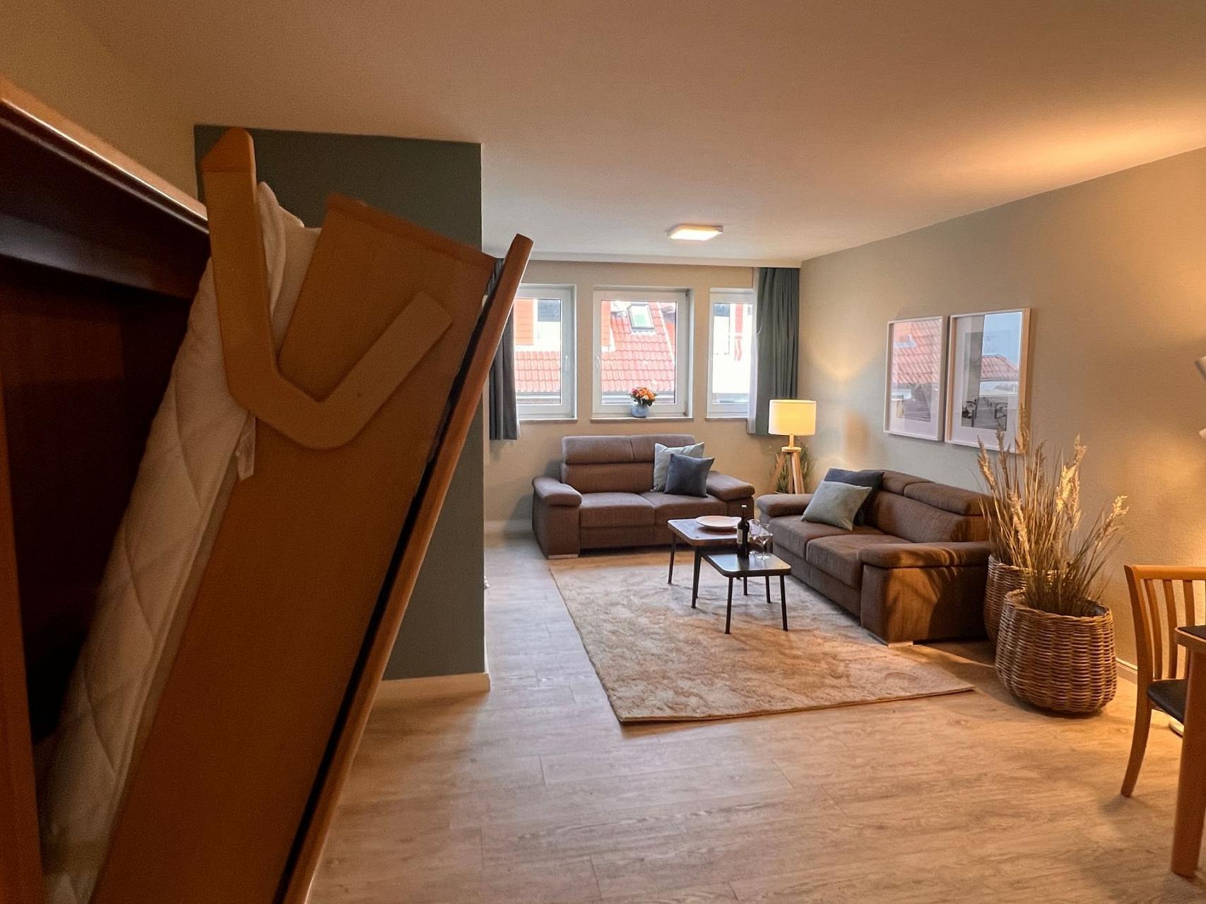 Charmante Ferienwohnung NW 32 in Cuxhaven-Duhnen Urlaub an der Nordsee mit Meerblick Foto 5
