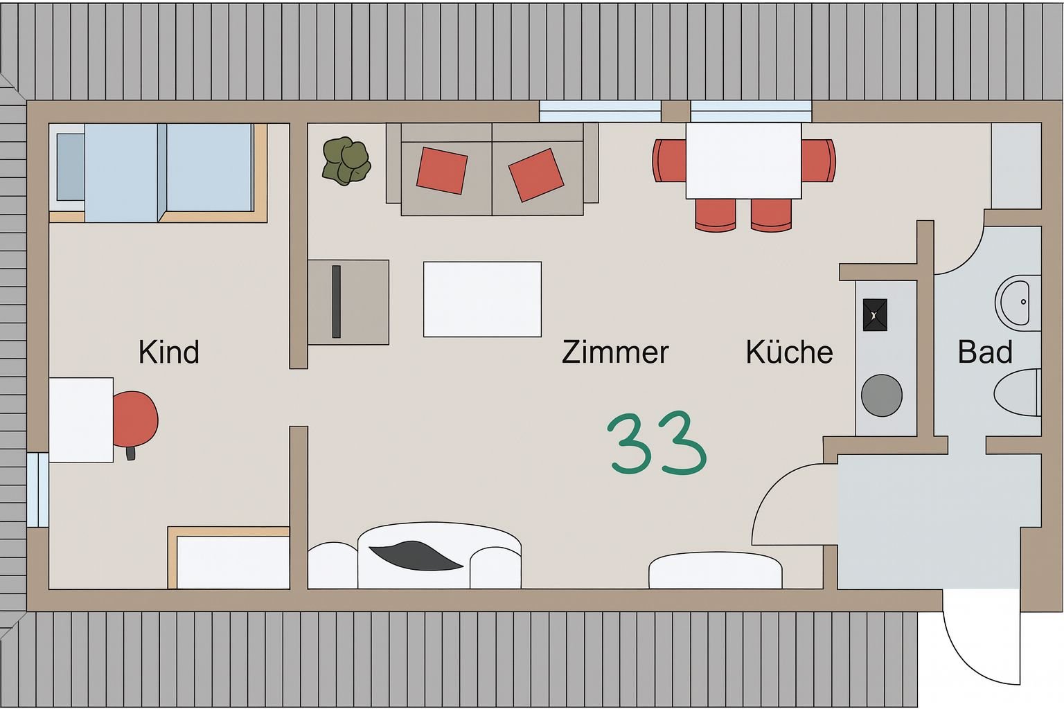 Charmante Ferienwohnung NW 33 in Cuxhaven-Duhnen Urlaub an der Nordsee mit Hund Foto 11
