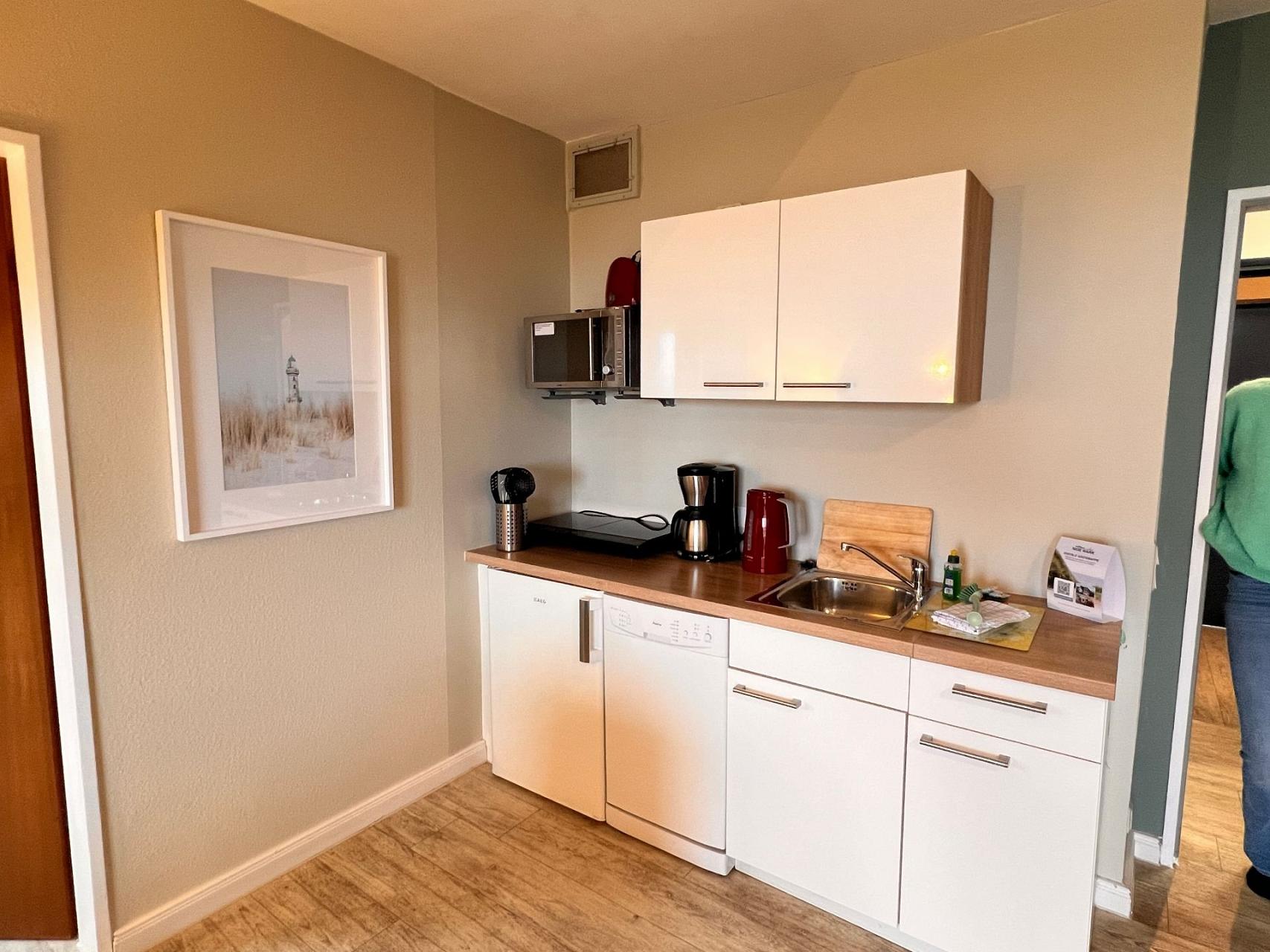 Ferienwohnung NW 34 Balkon mit Meerblick Foto 6