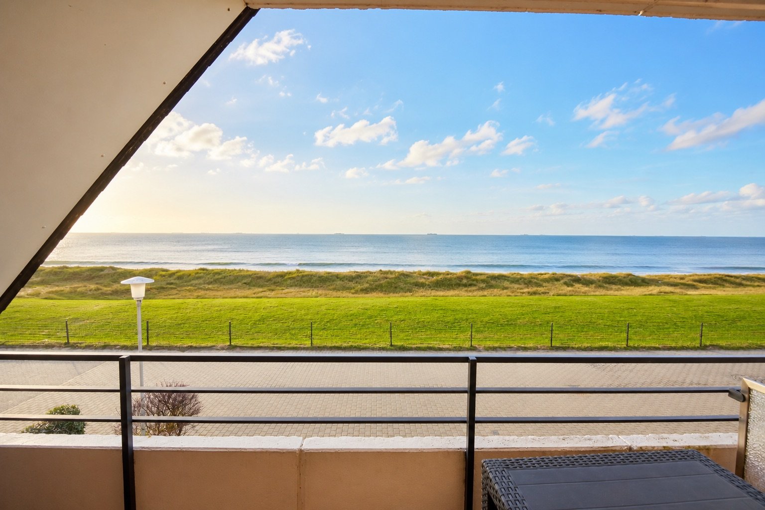 Ferienwohnung NW 36 Balkon mit Meerblick