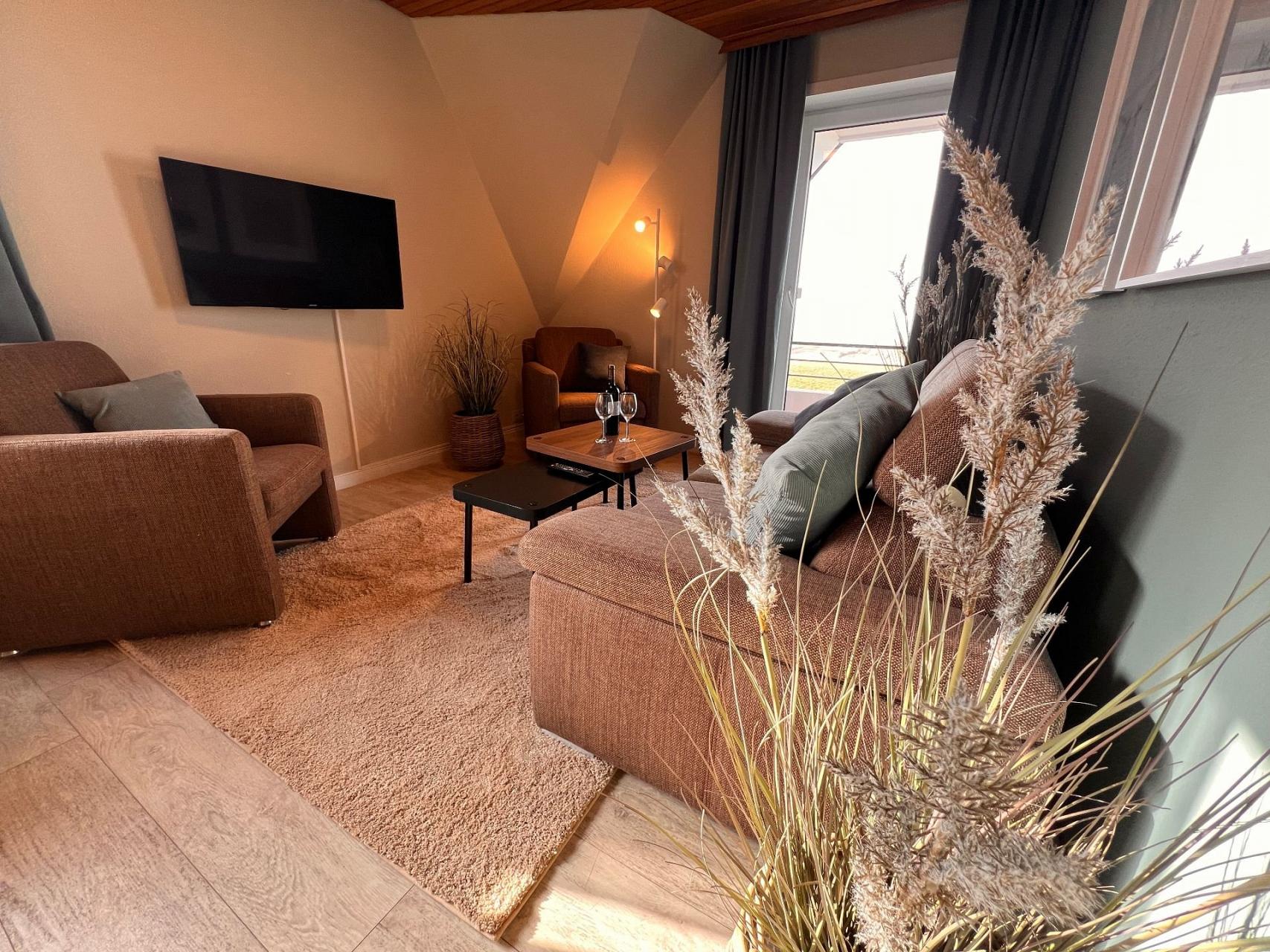 Ferienwohnung NW 36 Balkon mit Meerblick Foto 2