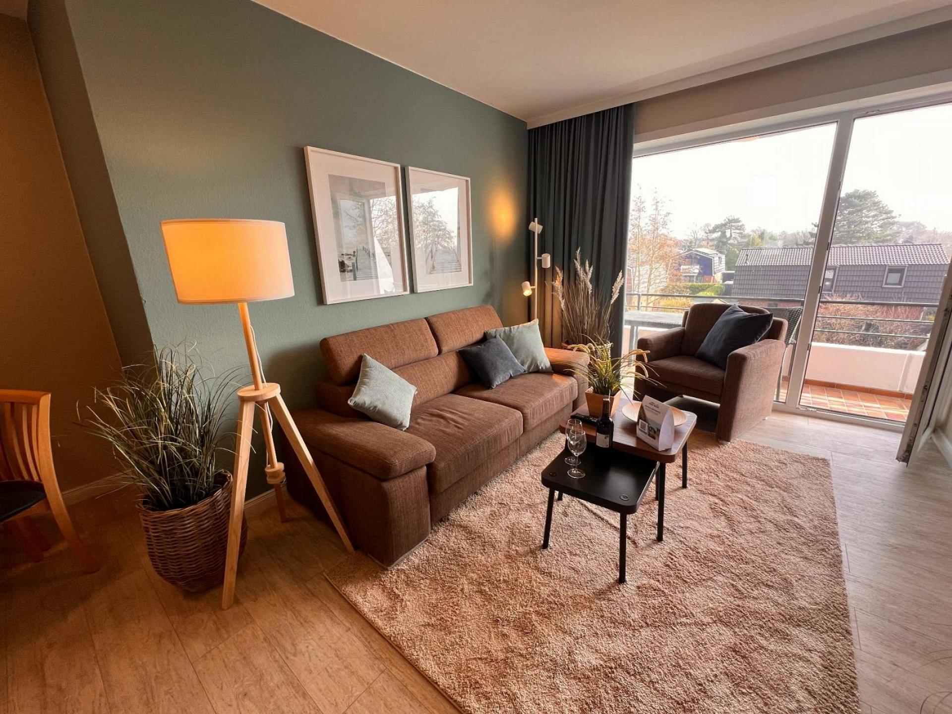 Ferienwohnung  NW 38 mit S&uuml;d Balkon