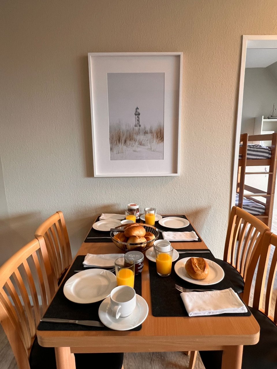 Ferienwohnung NW 39 mit Süd Balkon Foto 4