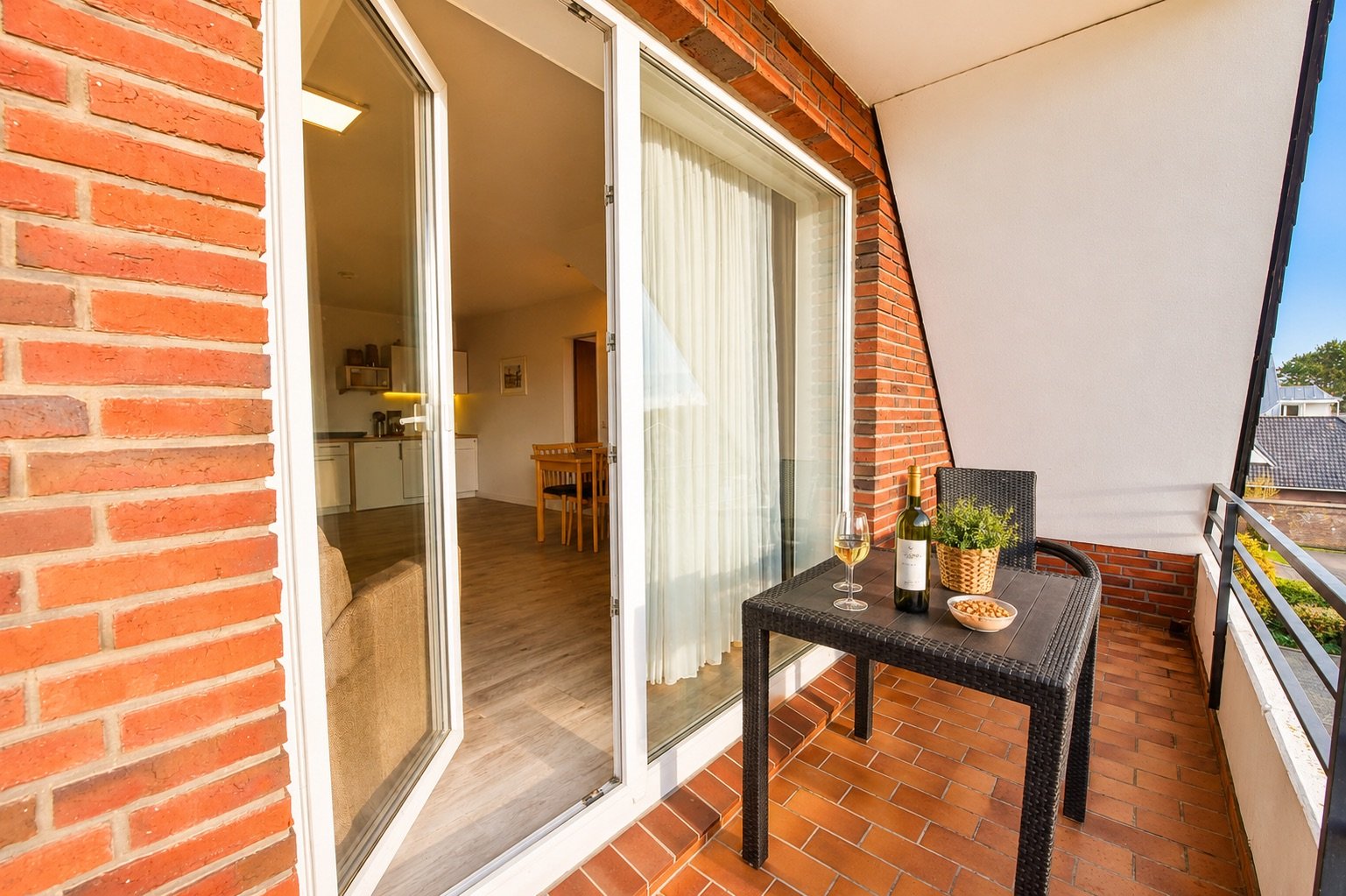Ferienwohnung NW 39 mit Süd Balkon Foto 9