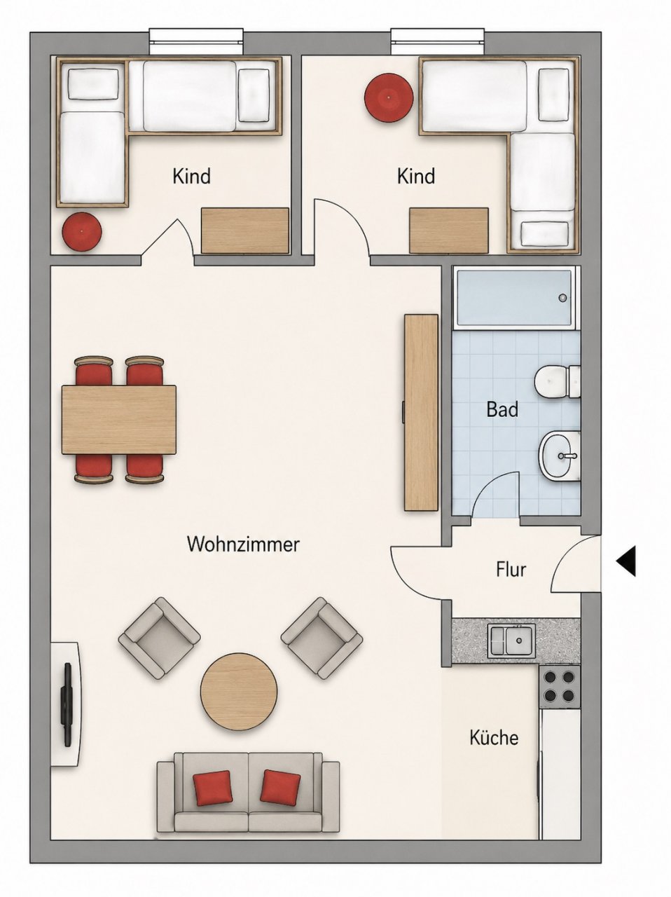 Ferienwohnung NW 41 Meerblick Foto 16