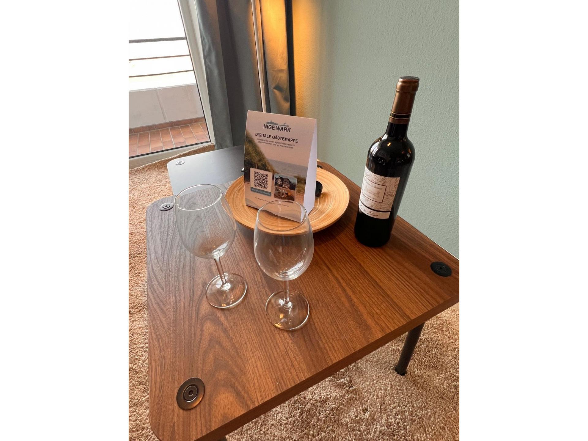 Ferienwohnung NW 42 Balkon mit Meerblick Foto 7