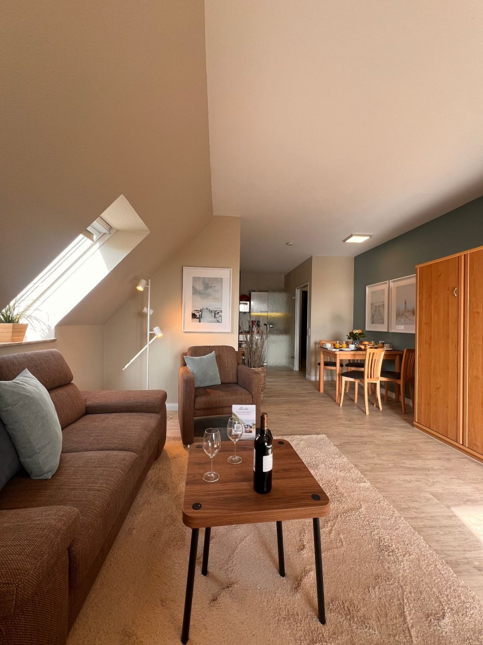 Ferienwohnung NW 44 mit Süd Balkon Foto 10