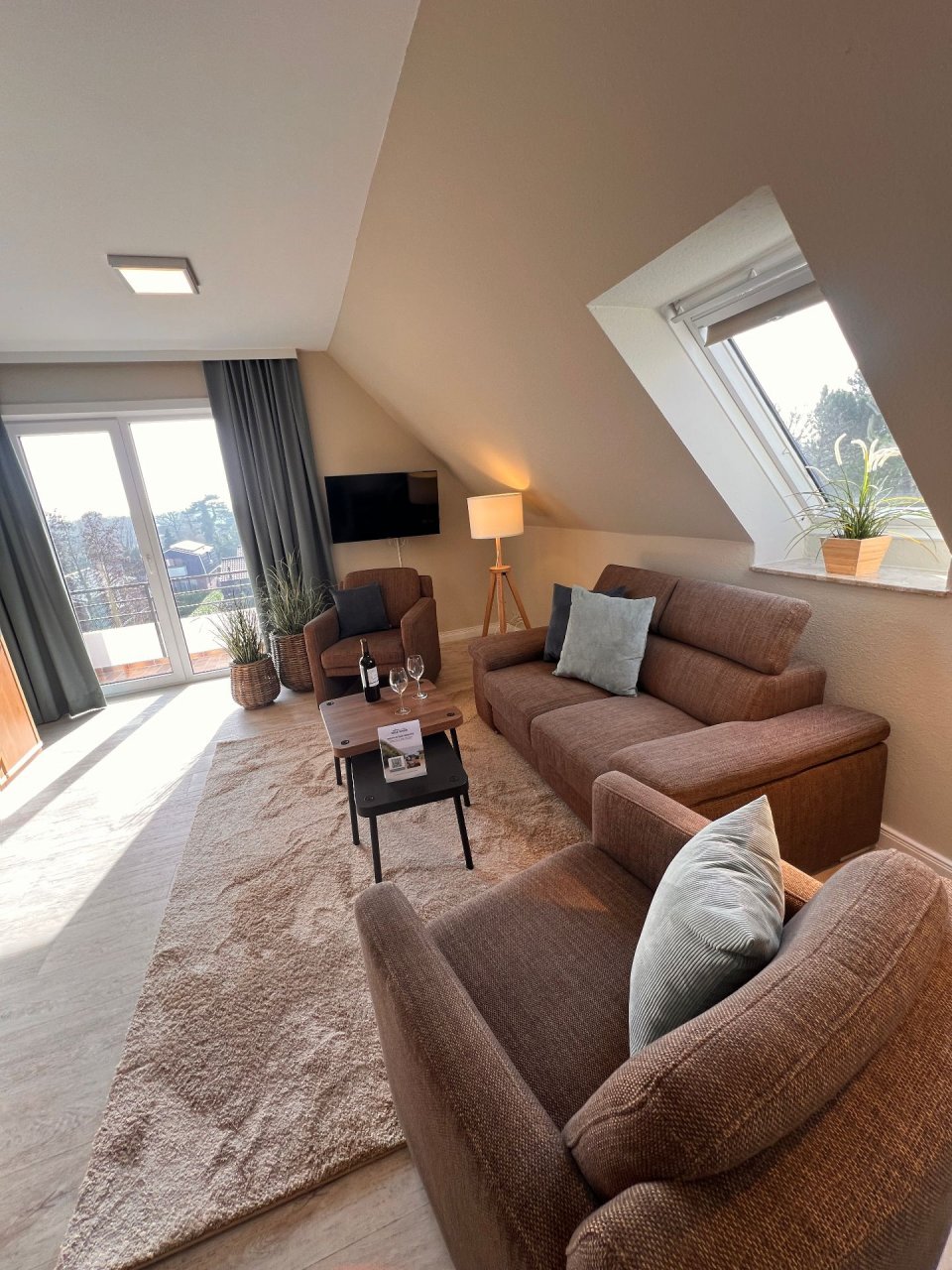 Ferienwohnung NW 44 mit Süd Balkon Foto 12