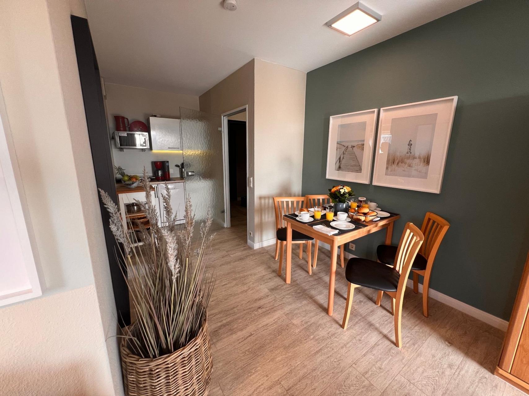 Ferienwohnung NW 44 mit Süd Balkon