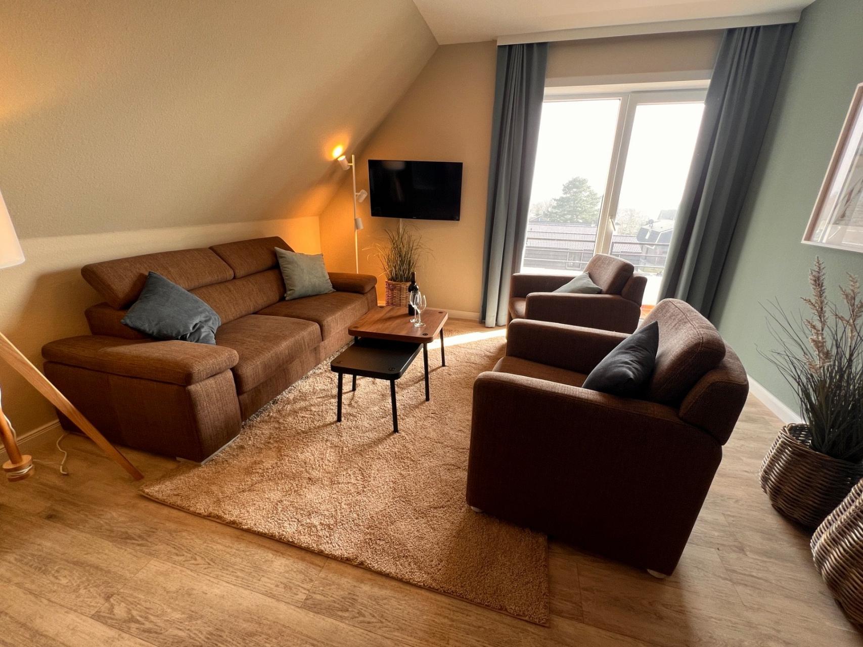 Ferienwohnung NW 45 mit Süd Balkon Foto 8