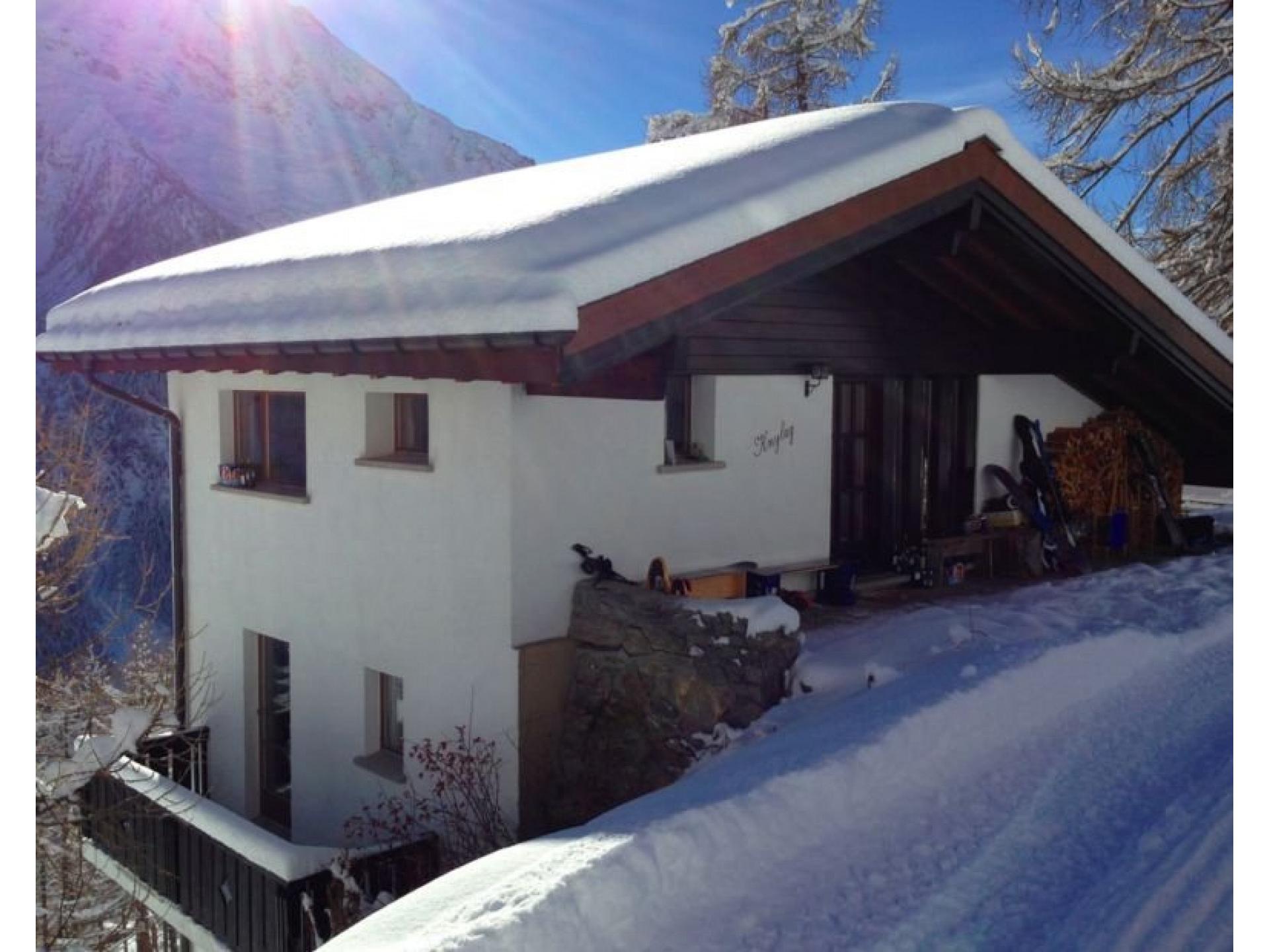 Rückansicht Chalet