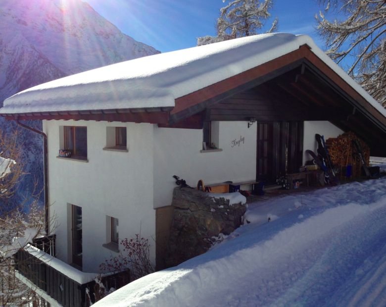 Rückansicht Chalet