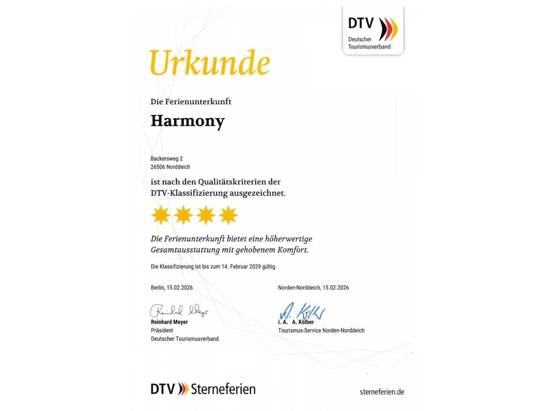 K&uuml;sters Ferienwohnung Harmony Foto 14