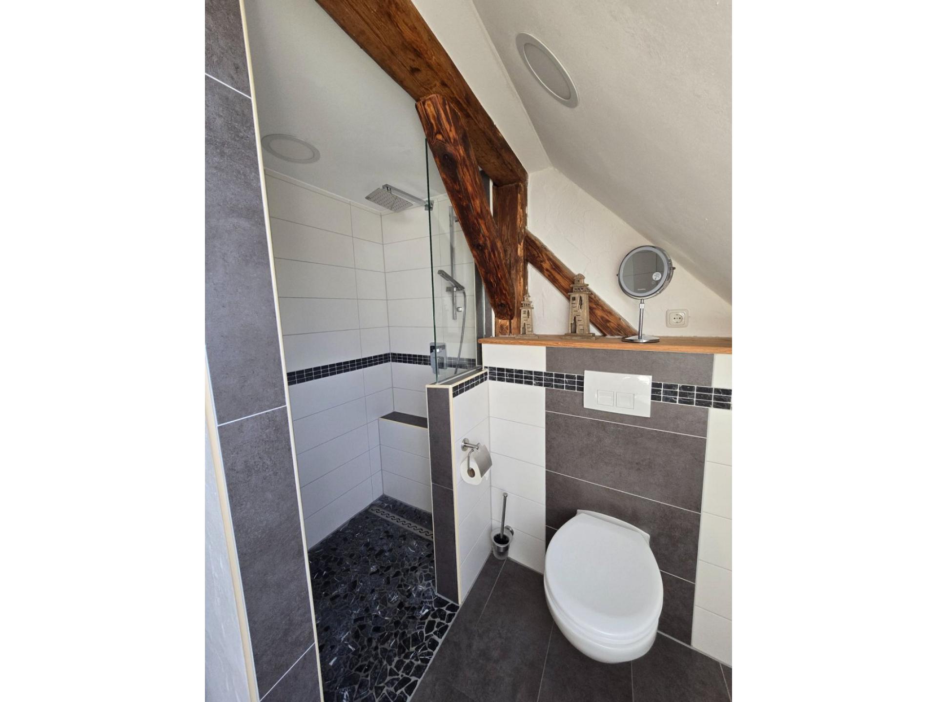 Ebenerdige Dusche