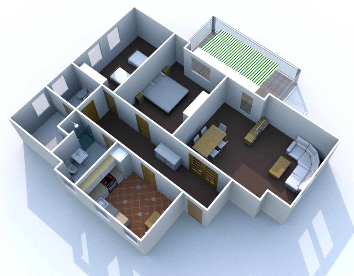 Ferienwohnung Bergmann mit Balkon und Kamin Foto 11