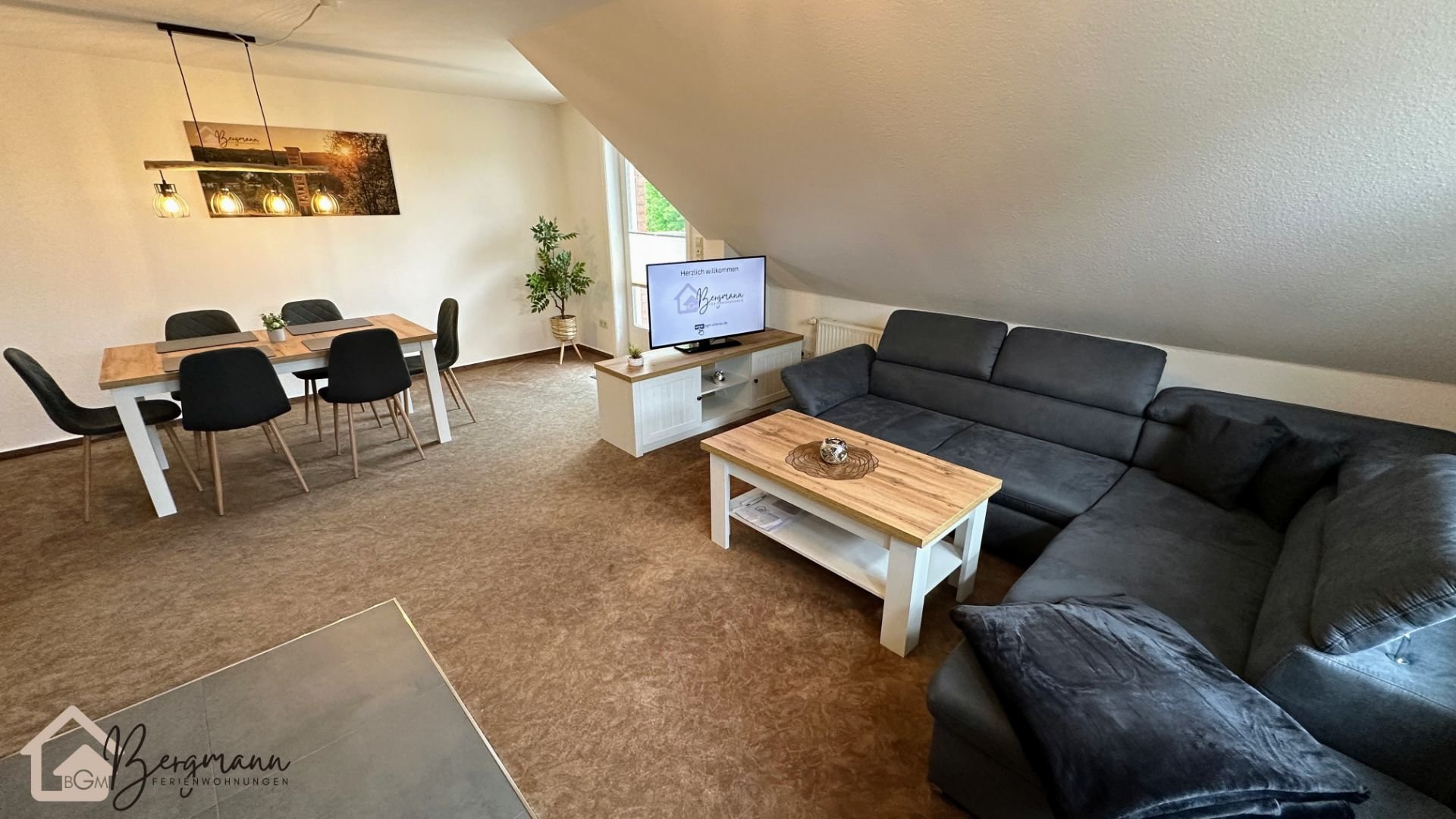 Ferienwohnung Bergmann mit Balkon und Kamin Foto 2