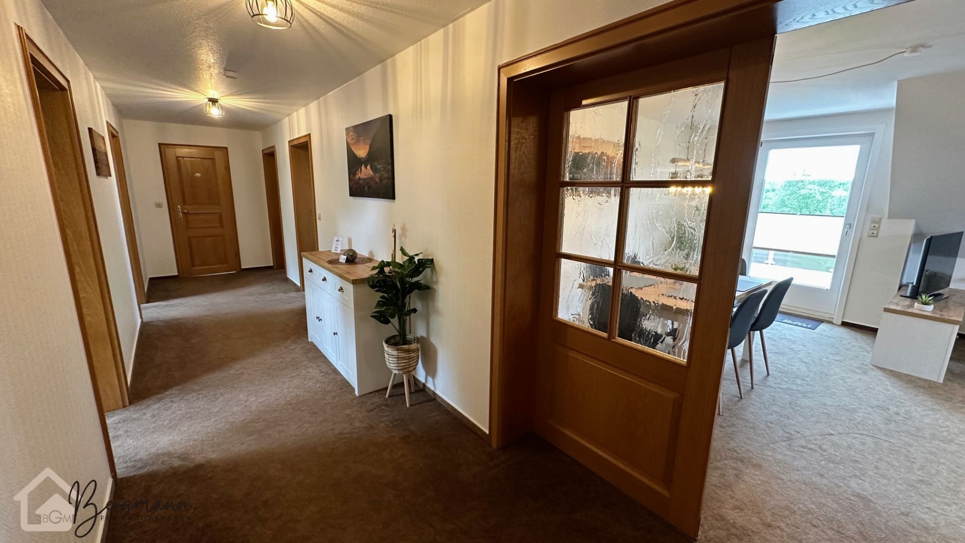 Ferienwohnung Bergmann mit Balkon und Kamin Foto 5