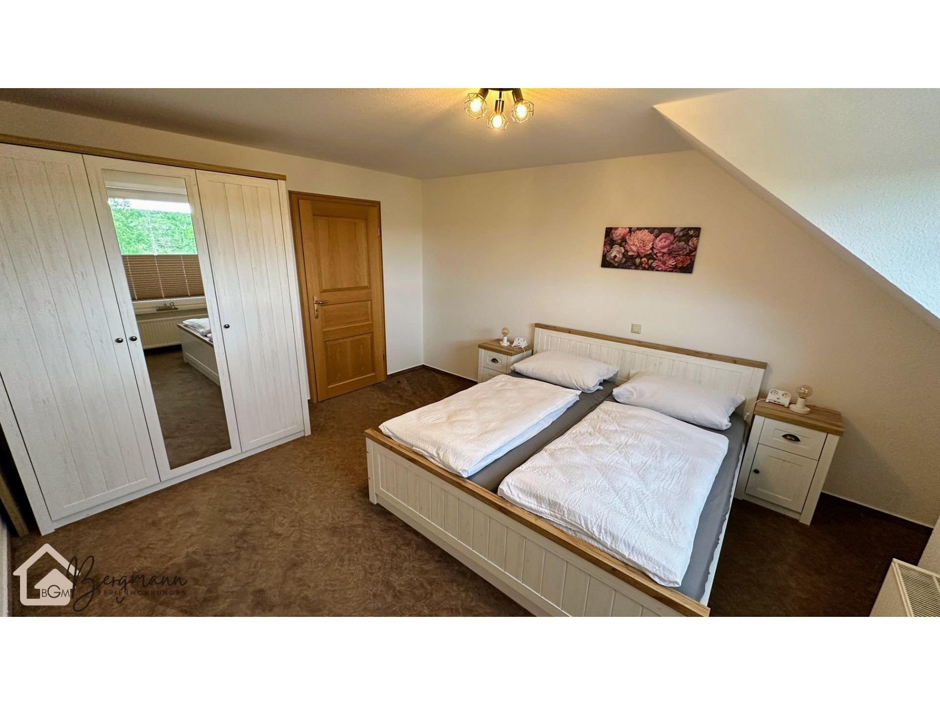 Ferienwohnung Bergmann mit Balkon und Kamin Foto 6