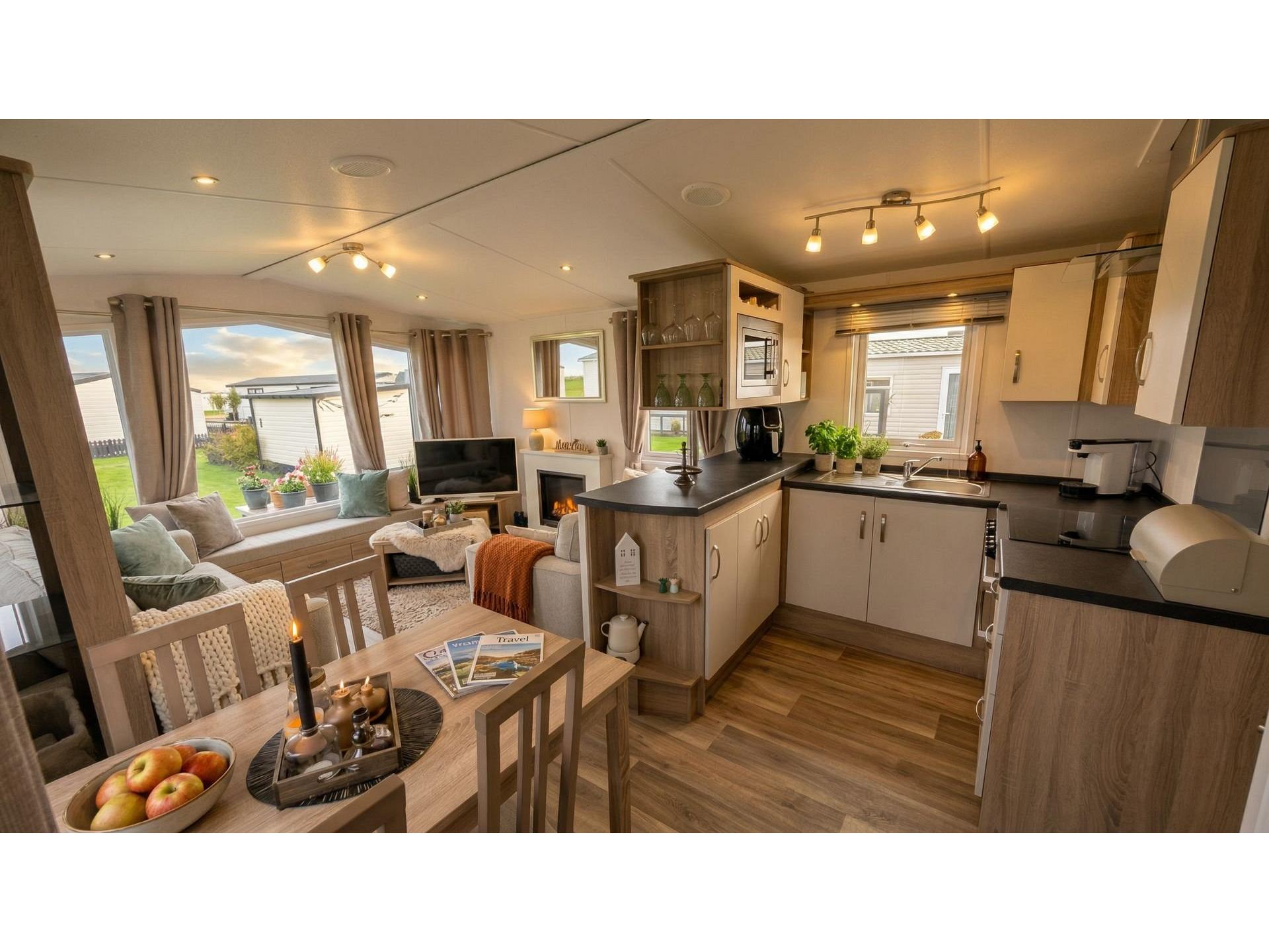 Blick ins Chalet